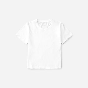 Everlane white box cut tee — medium
